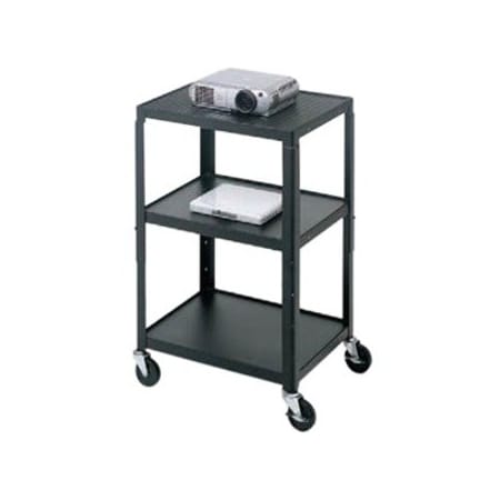 Bretford Av Cart, Adj Top Shelf, 4 Casters A2642E
